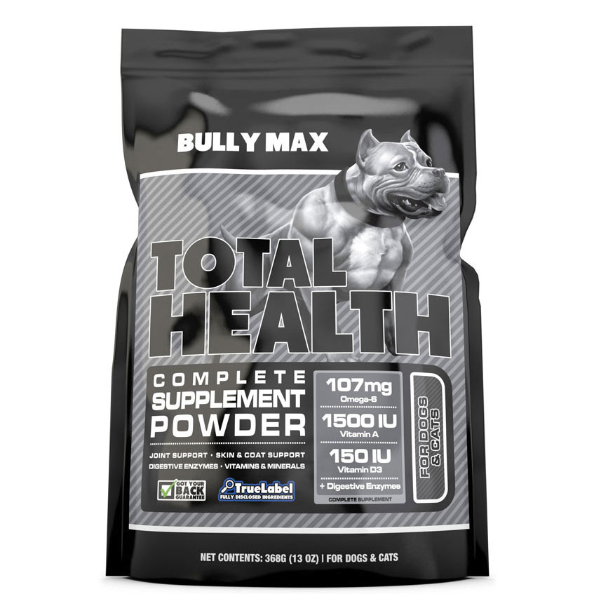 Bully Max Total Health Vitamins SUPPLEMENTS for Dogs | eBay