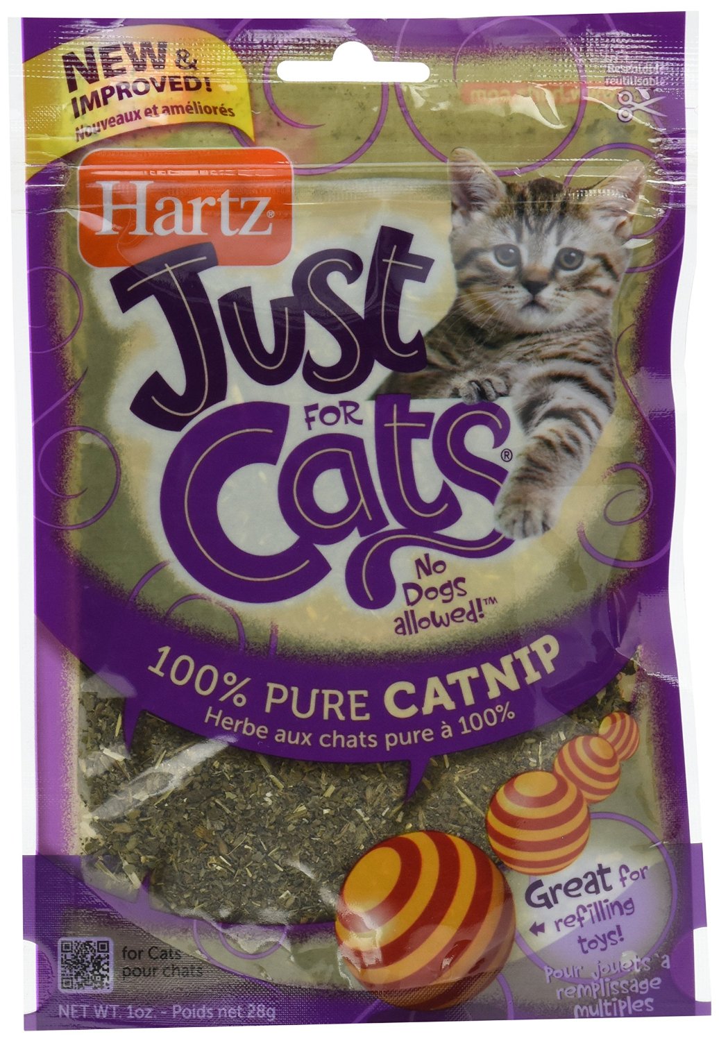 hartz just for cats catnip